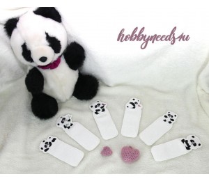 ITH Stickserie - Lesezeichen Patty Panda